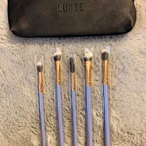 Luxie Lavender 5 Piece Brush Set